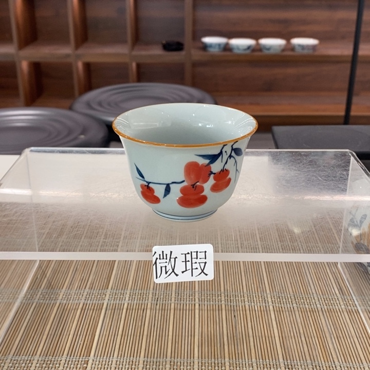 釉下老陶泥手工绘制