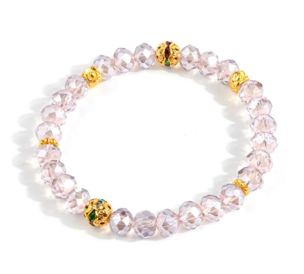 水晶单圈手串无礼盒S1514