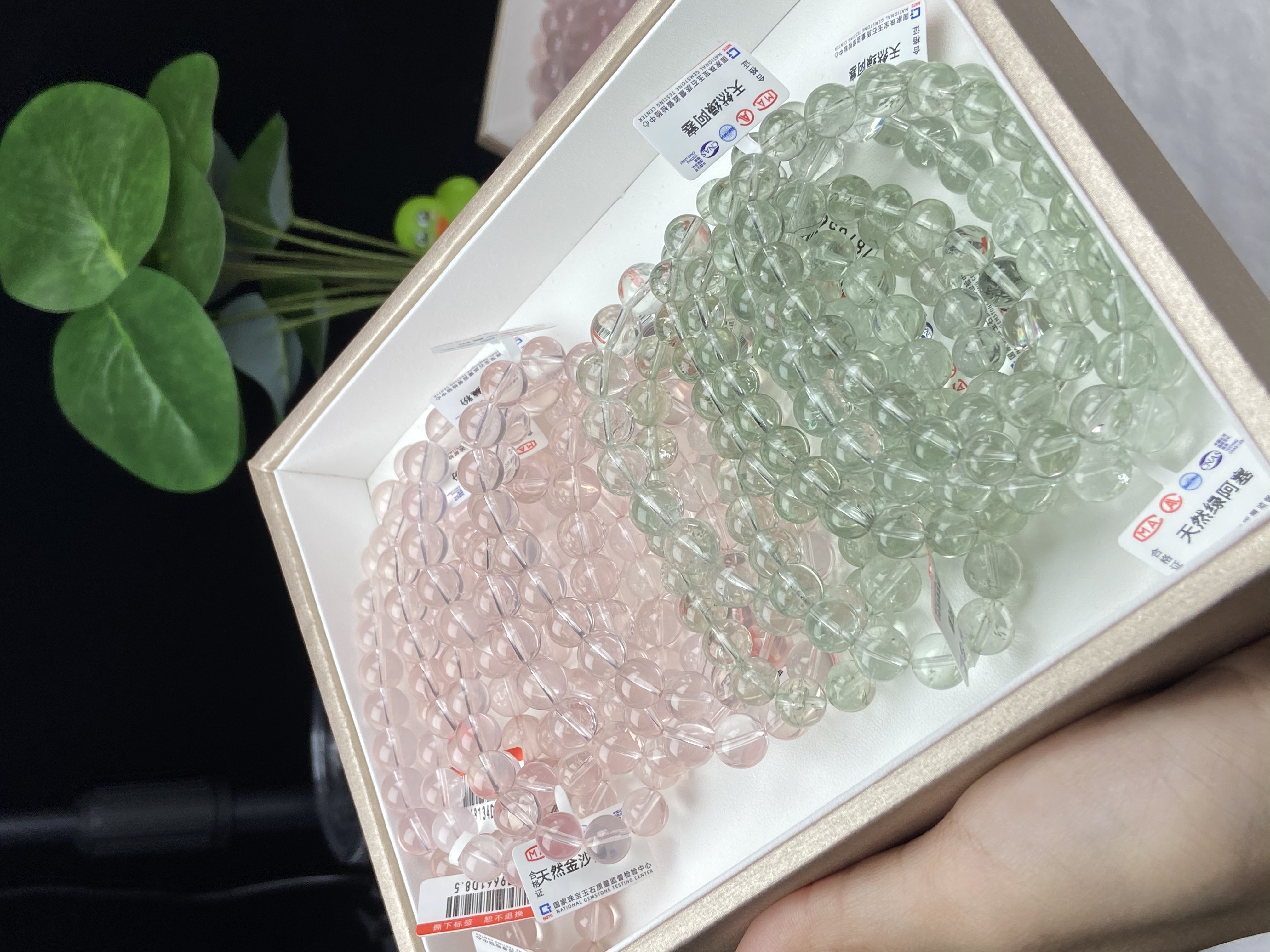 天然水晶手串直播间链接