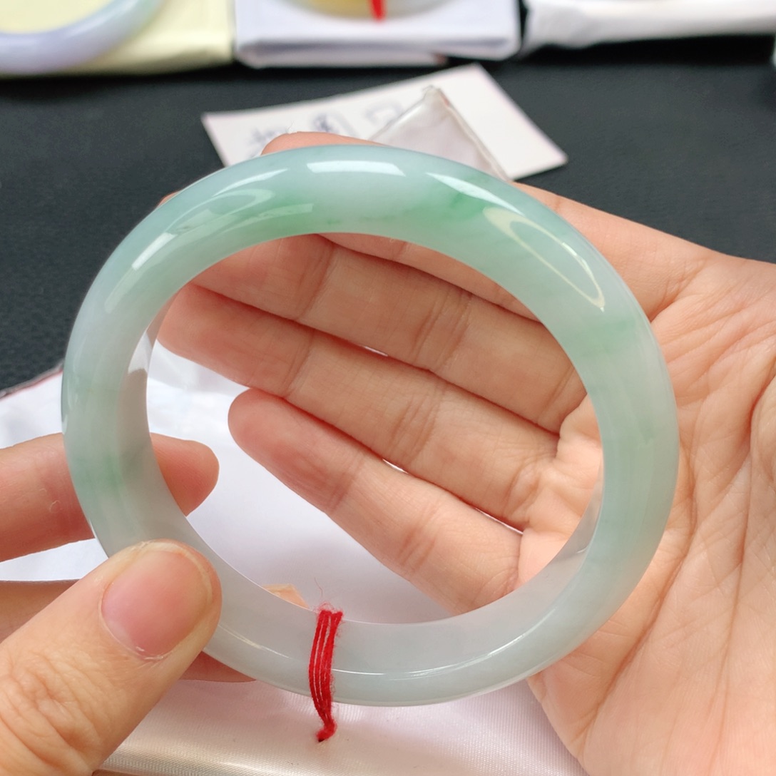 翡翠手镯未镶嵌缅甸59