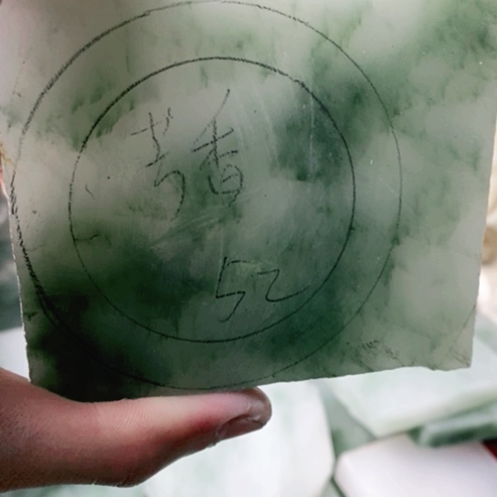 定制石英质玉ℋ****手镯52圈口