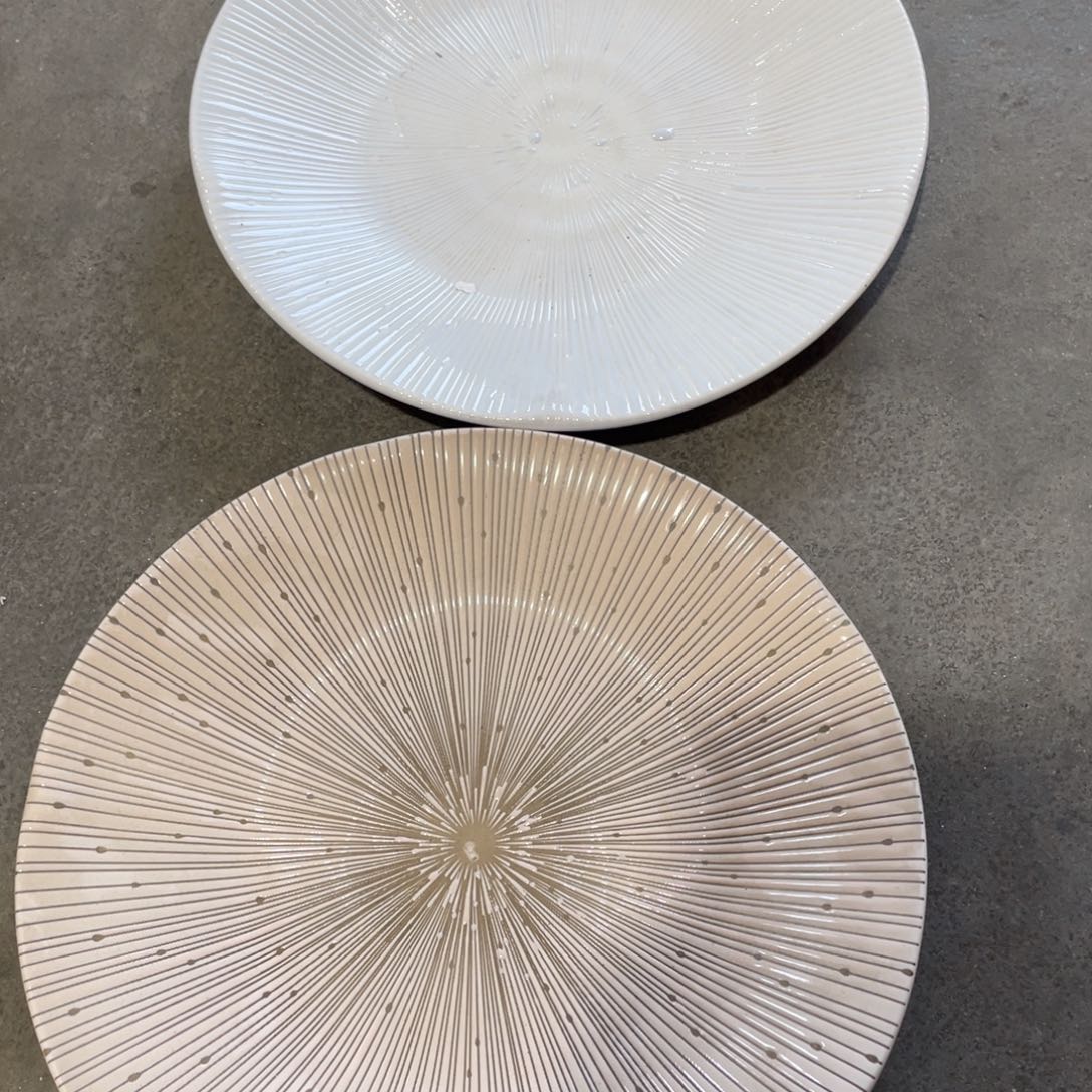 美浓烧28厘米大盘一个装自己备注颜色