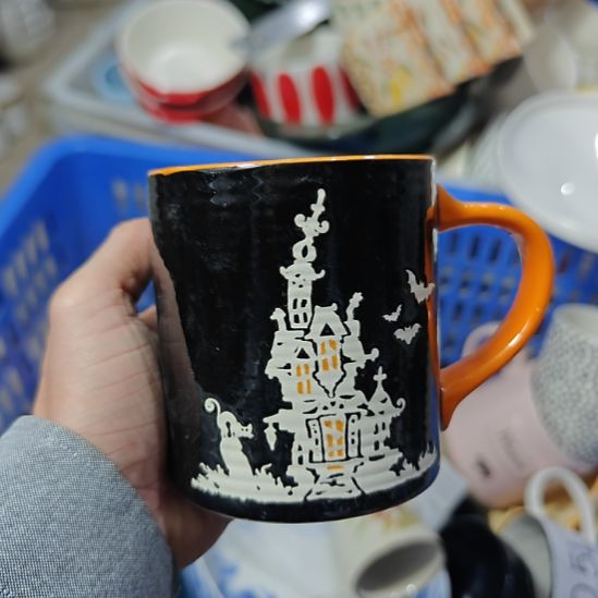 欧式，陶瓷餐具杯碗盘微瑕介意慎拍