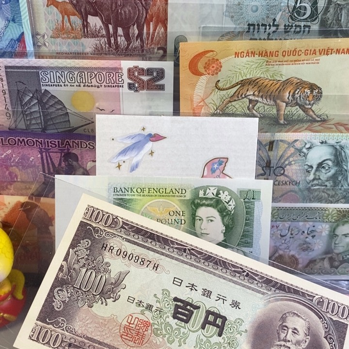 纸币子*日本100真钞真钱