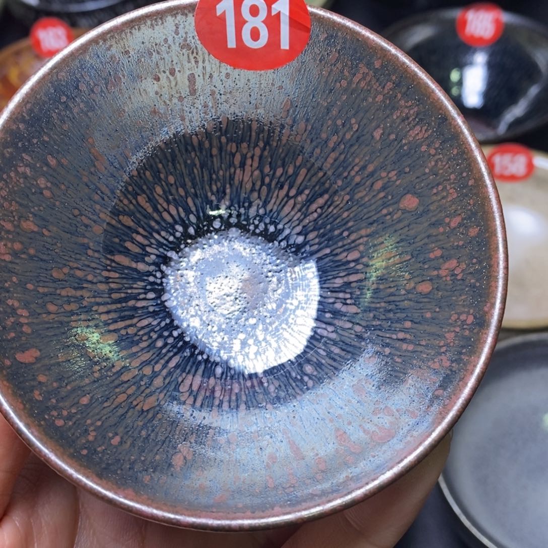 茶盏叶明龙窑柴烧茶盏