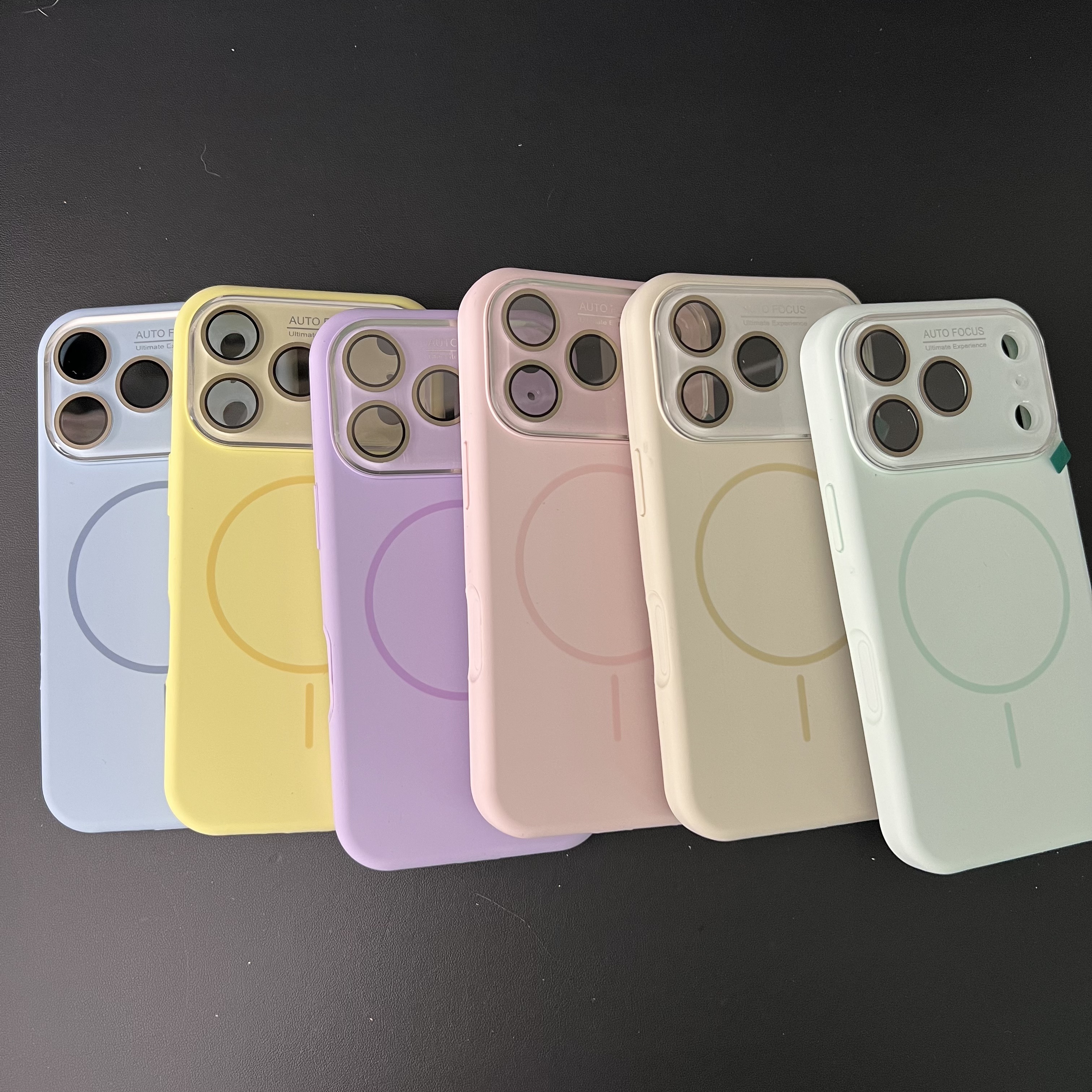【一体AI按键】大视窗液态硅胶手机壳细磁圈简约磁吸iPhone17Promax