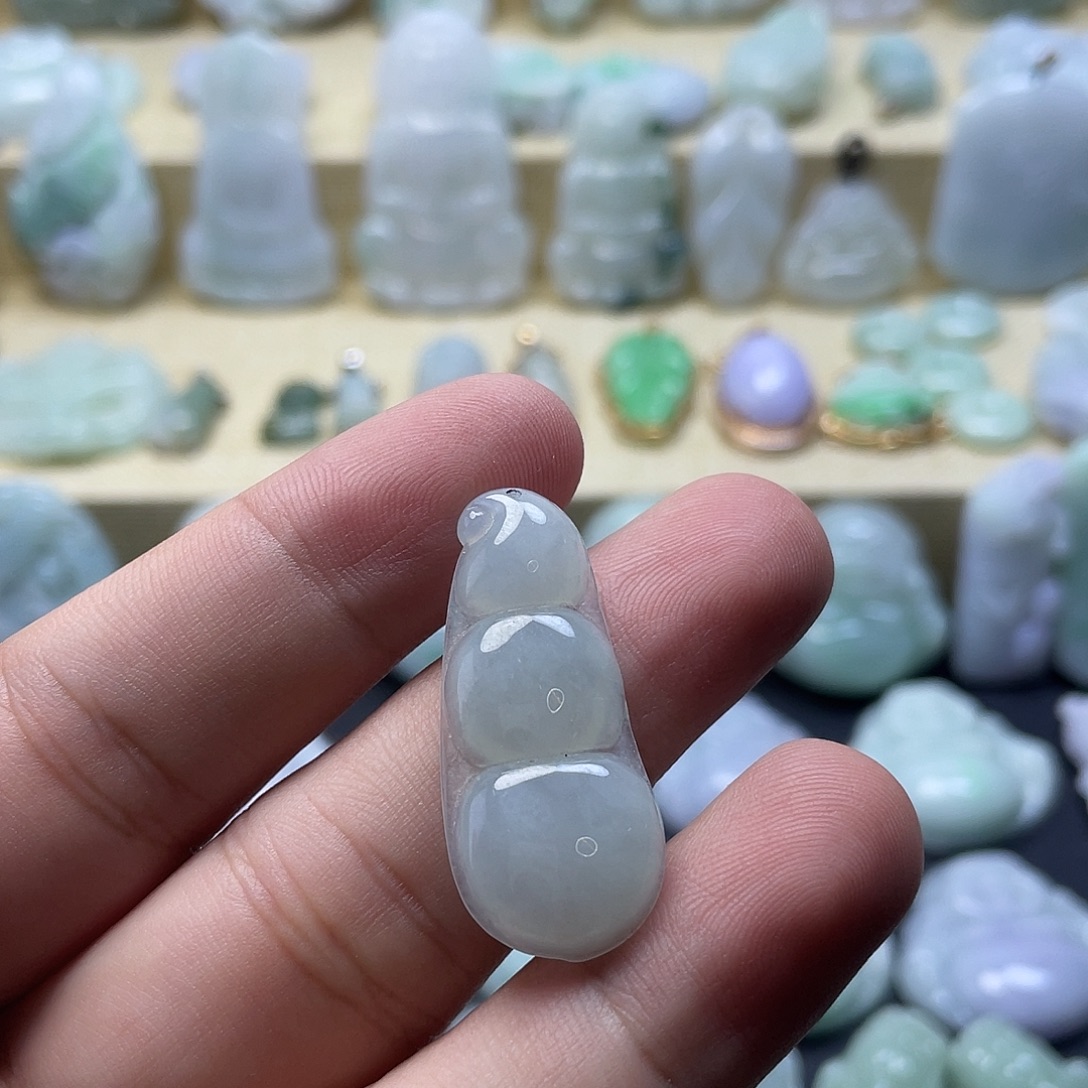 颈饰未镶嵌翡翠纯天然翡翠