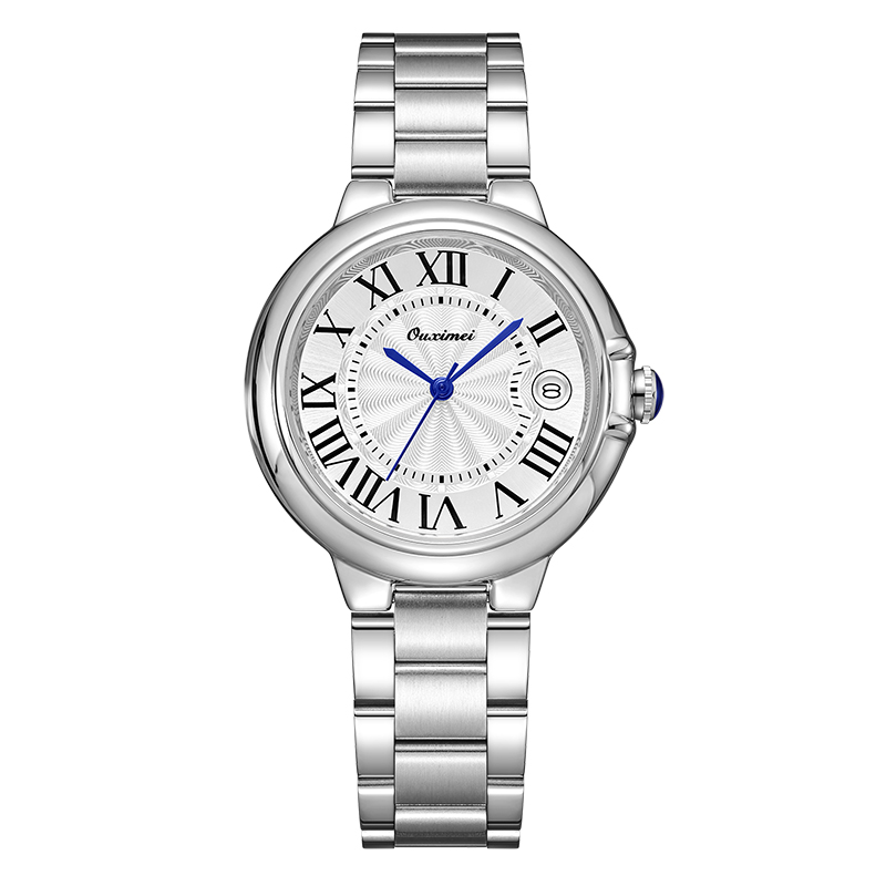 经典时尚简约休闲蓝气球系列全自动女士腕表HX