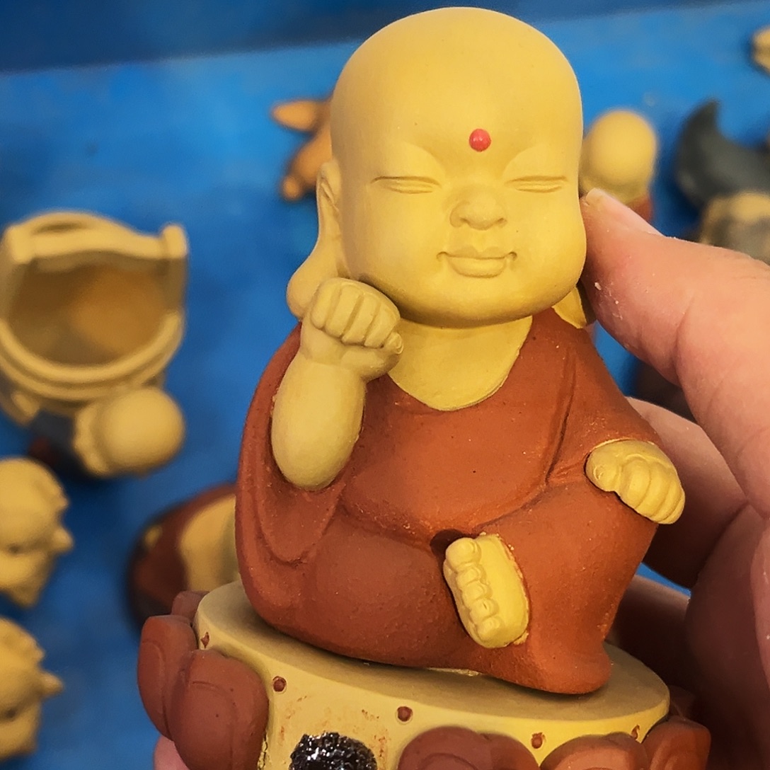 茶杯紫砂高端紫砂雕塑茶宠微瑕