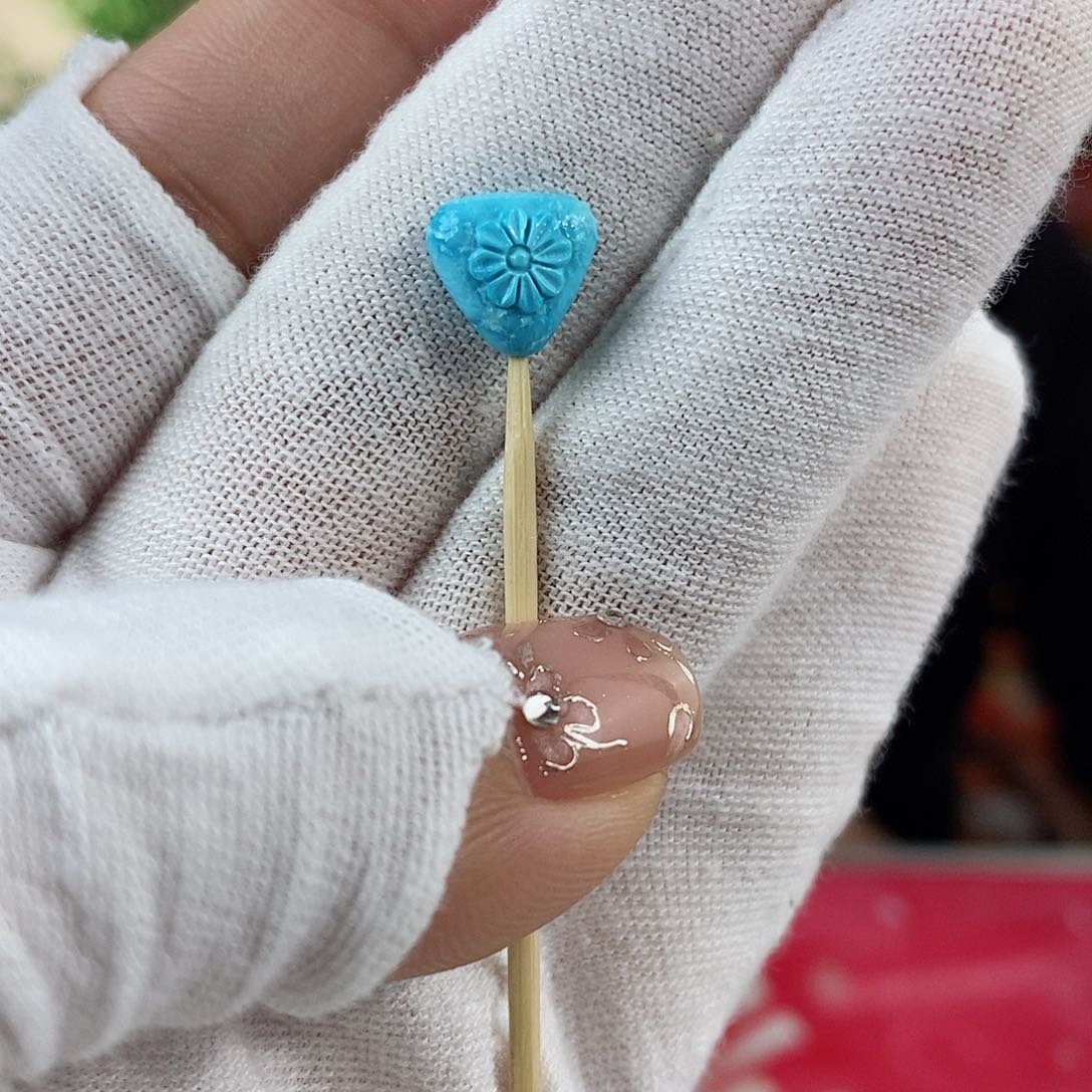 绿松石珠宝奇石未镶嵌