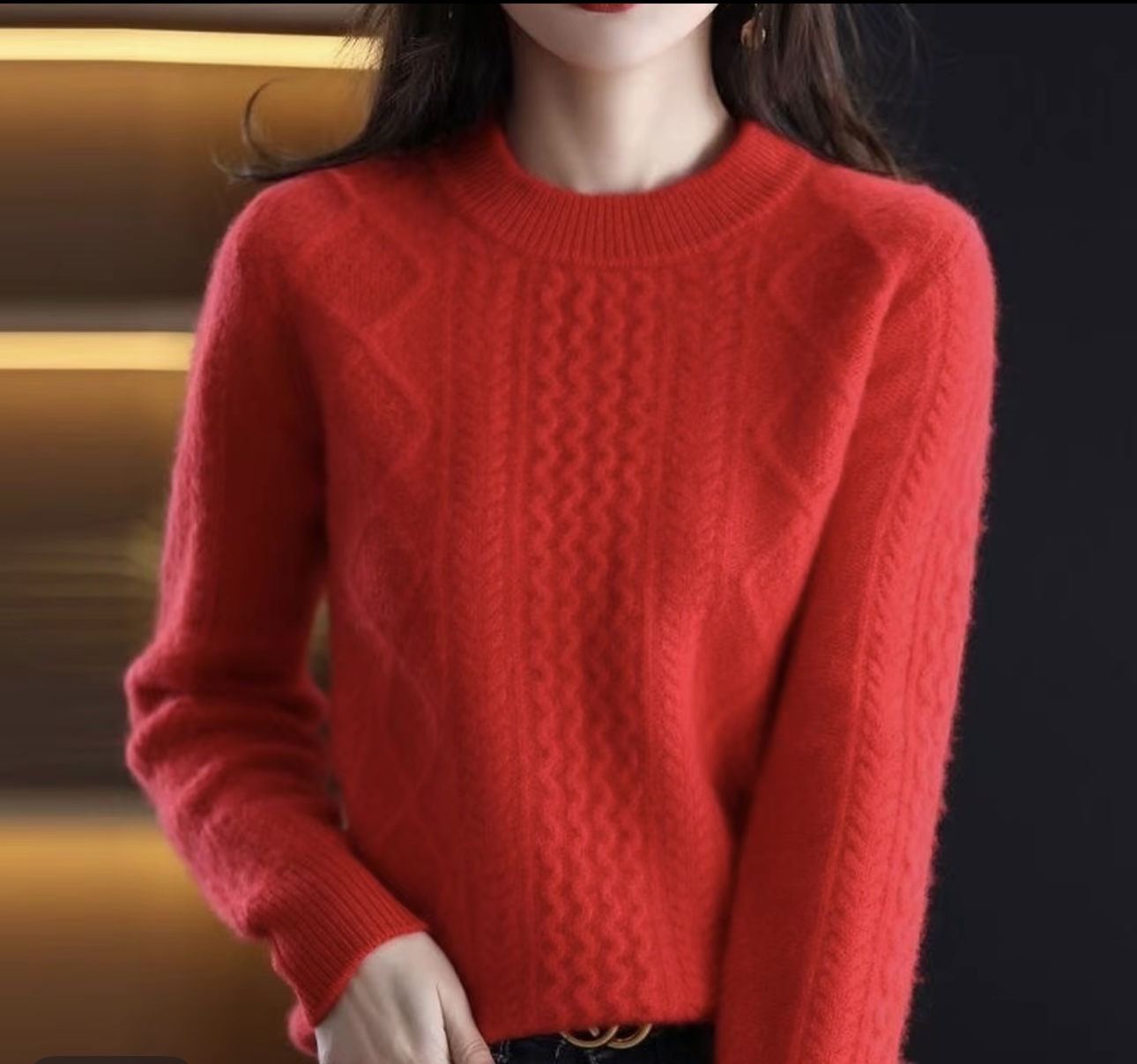 13默认微瑕介意勿拍直播间扣编码下单针织服饰修身设计感