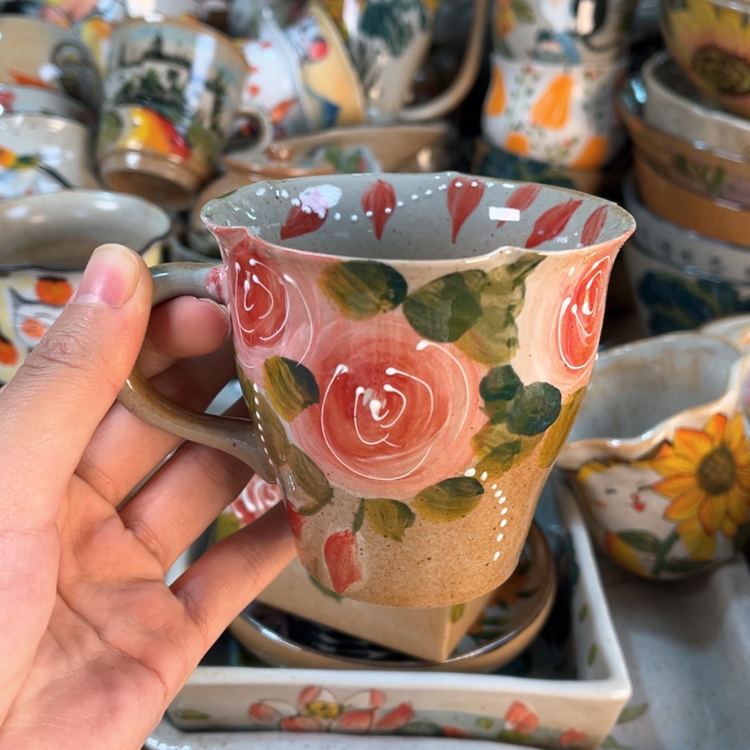 景德镇手工手绘杯