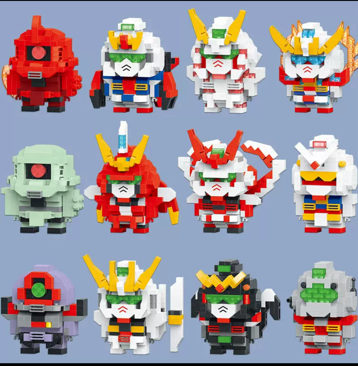 【4-0-0】 积木高达模型潮玩