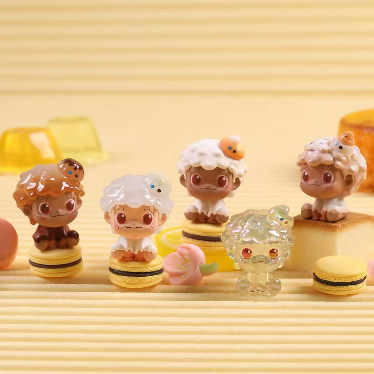 泥娃娃《好吃泥泥屋》系列潮玩萌粒吊卡盲盒公仔盲袋礼物小摆件