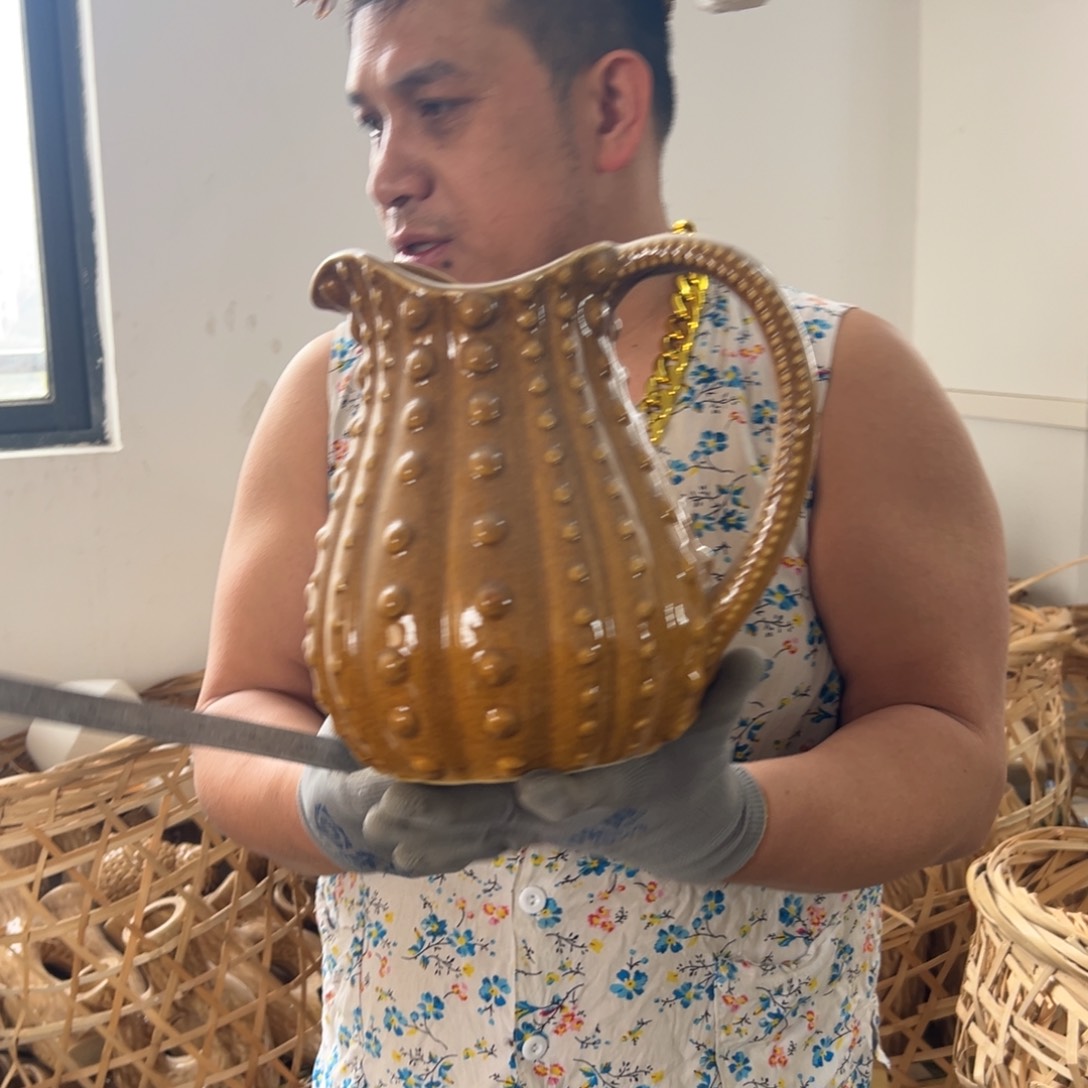 摆件1 号高中低温陶瓷工艺瓶（部分微瑕）