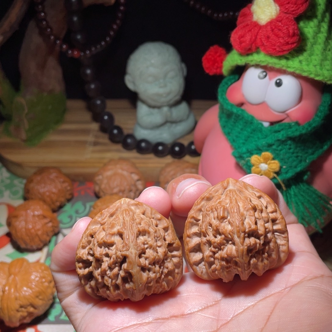 核桃手串/手链40.5全品三角白