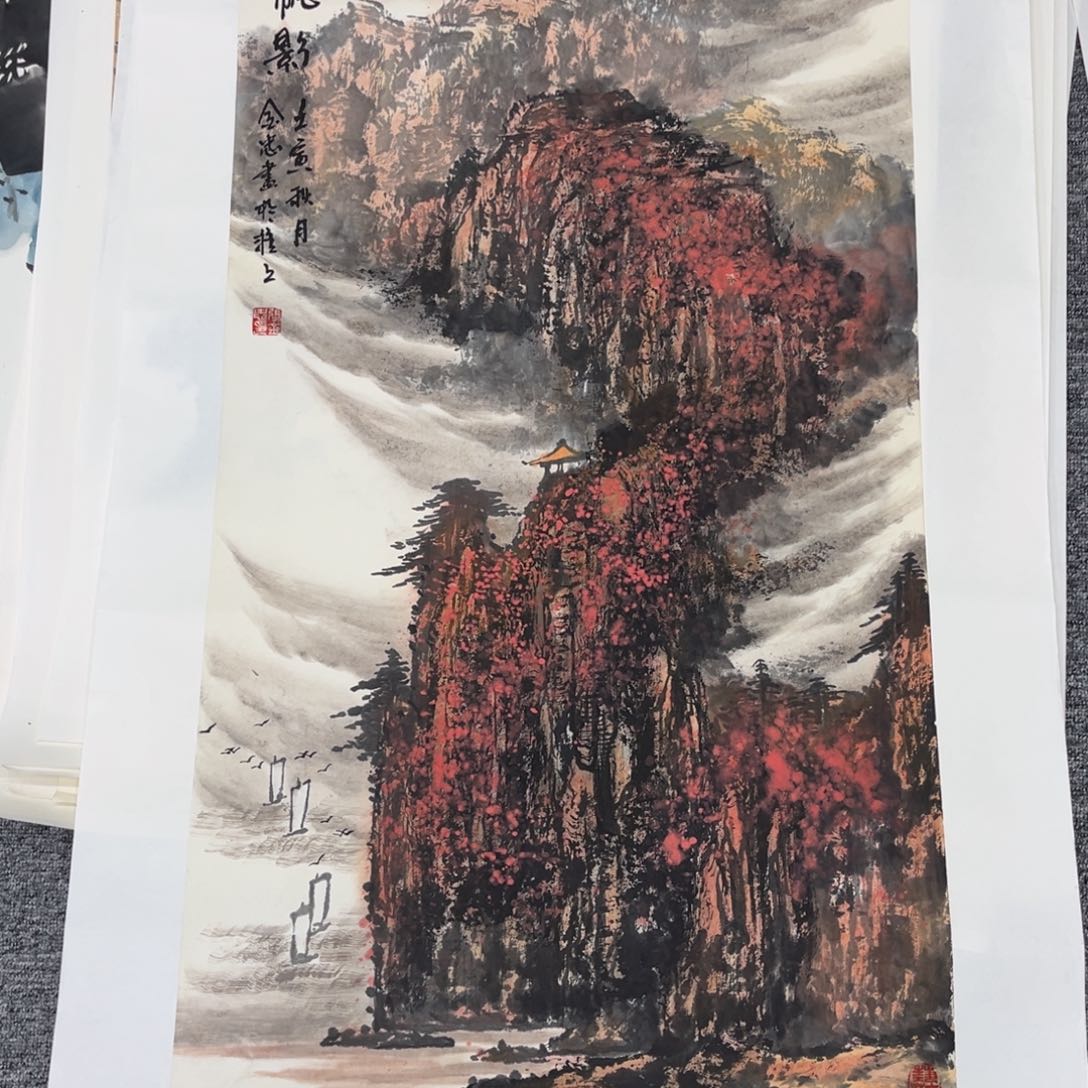 国画绘画艺术作品展100,50