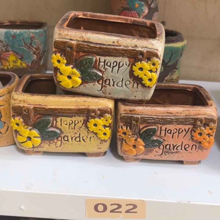 紫砂花盆粗陶材质多肉花盆