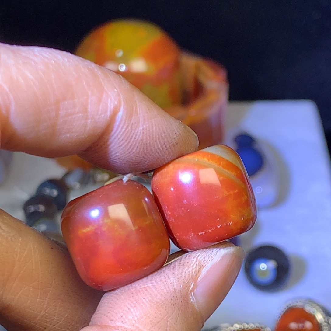 玛瑙/玉髓未镶嵌颈饰