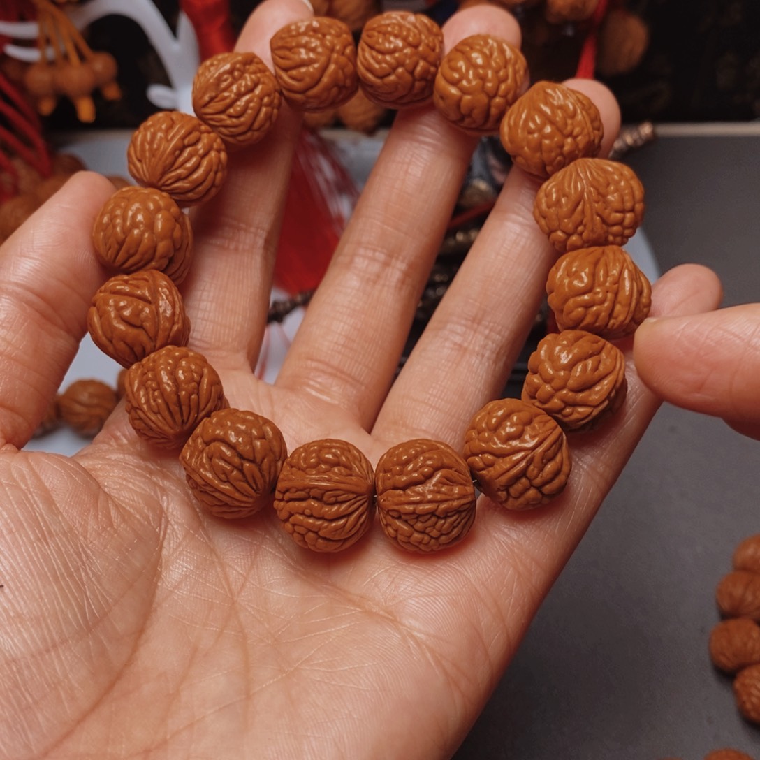 桃核吊坠桃枭手串1