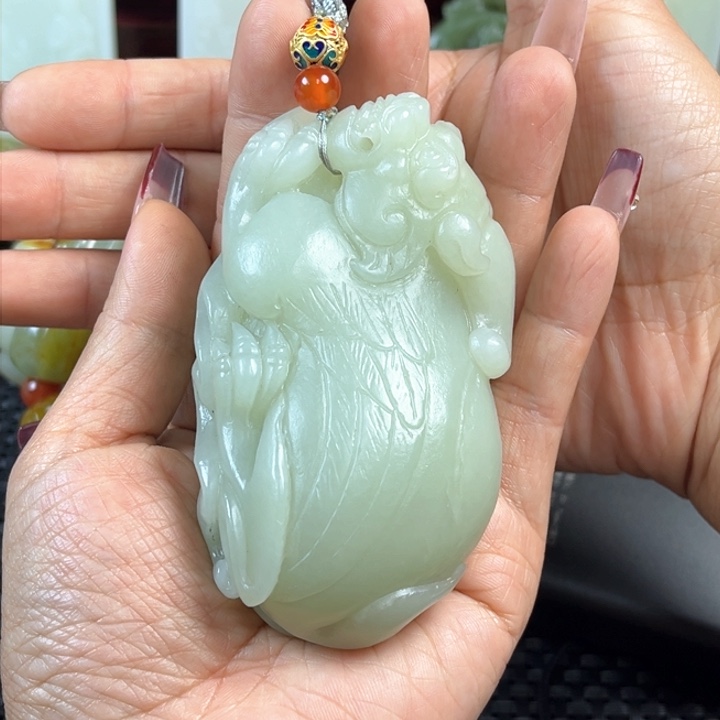 和田玉把件未镶嵌