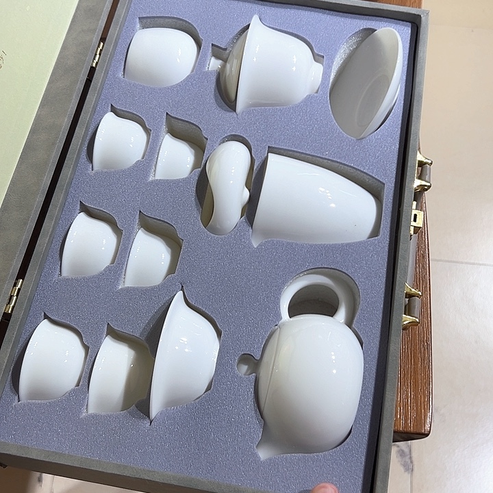 德化白瓷礼盒套装