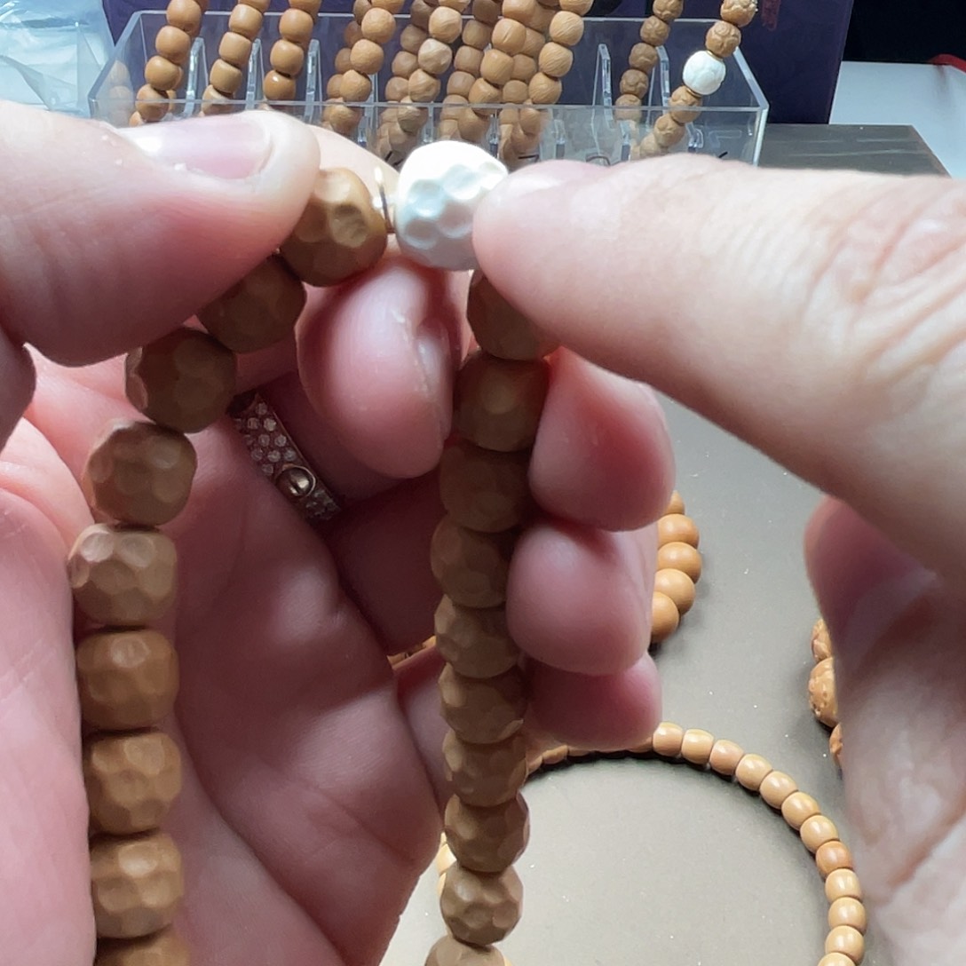 猴头核桃吊坠王*皓白珠子