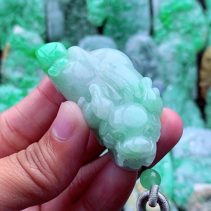 天然A货翡翠貔貅