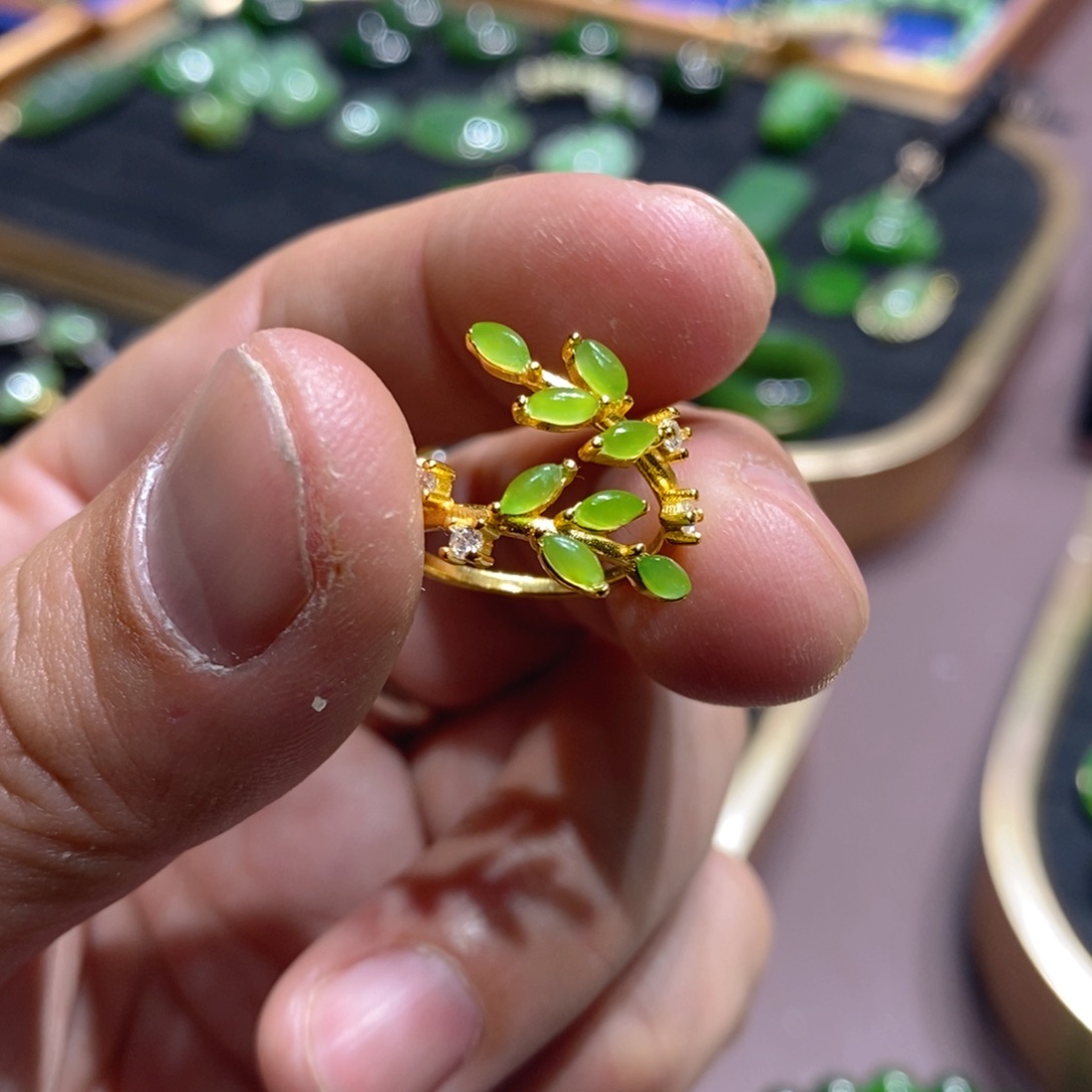 和田玉（碧玉）颈饰银S925镶嵌?****?