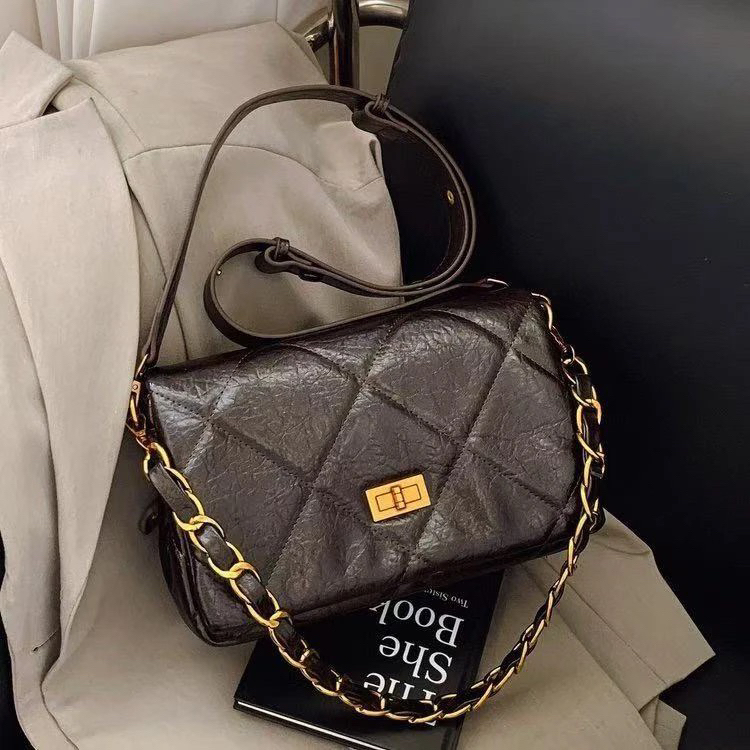 新品轻奢百搭高级感气质时尚斜挎女士包A09