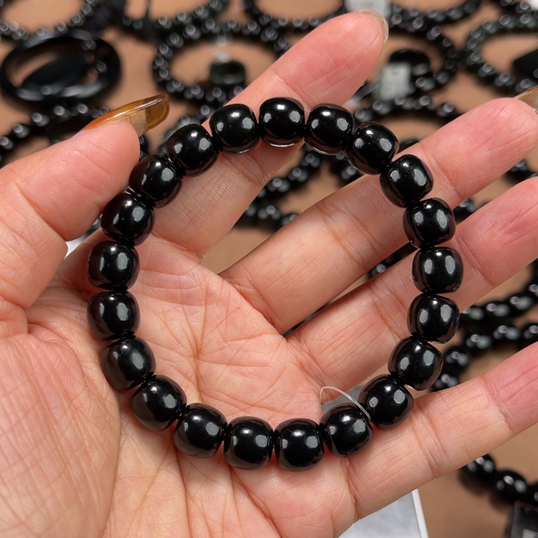 和田玉未镶嵌手串10