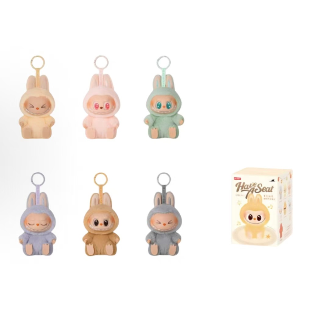 坐坐派对搪胶毛绒