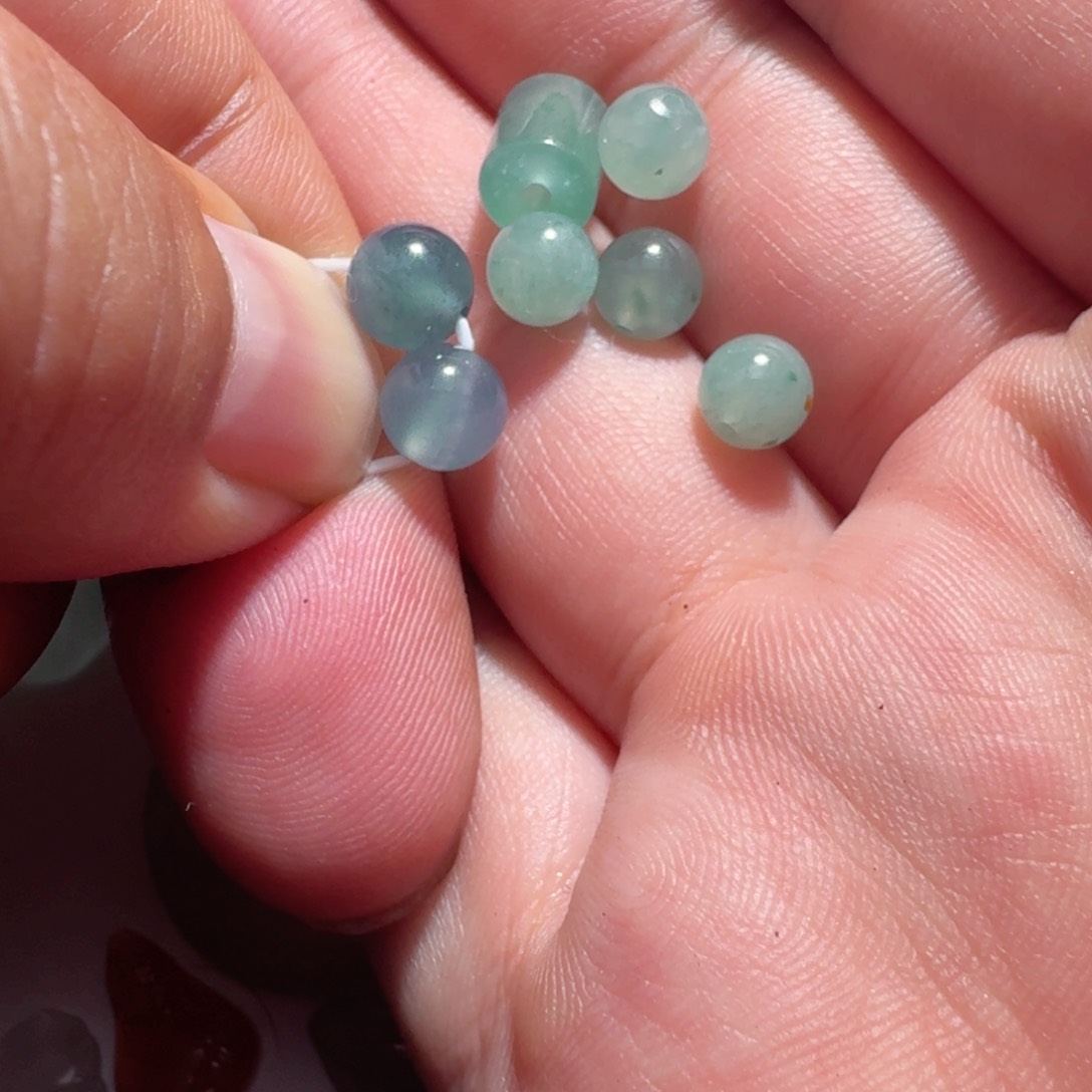 未镶嵌定制翡翠S****e天然翡翠珠子