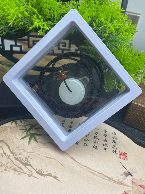 天山翠平安扣，男女通款