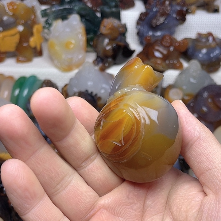 玛瑙/玉髓饰品未镶嵌