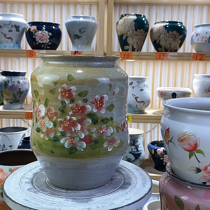 罐陶瓷陶瓷陶瓷观察