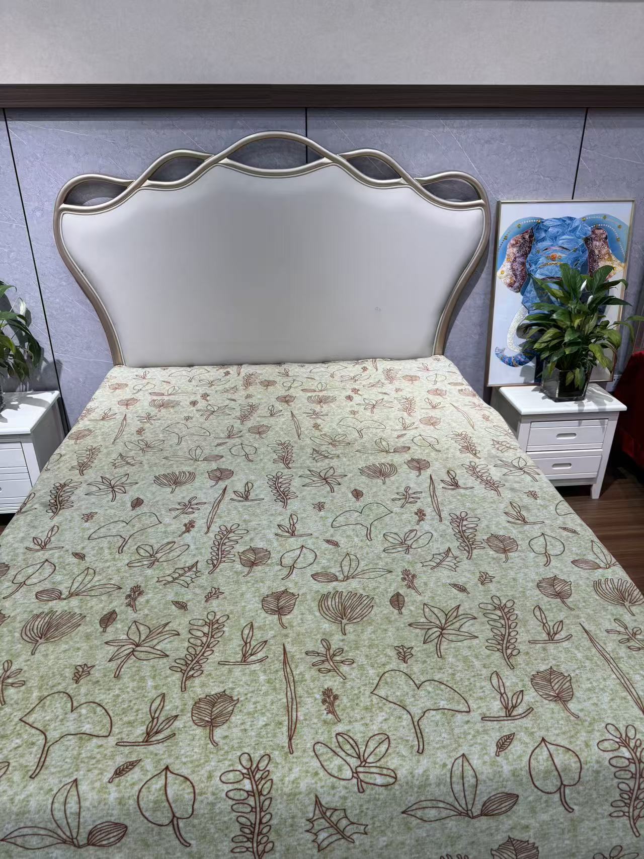 冬季新款生姜暖绒毯