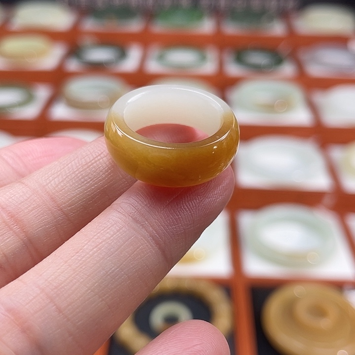 和田玉戒圈未镶嵌