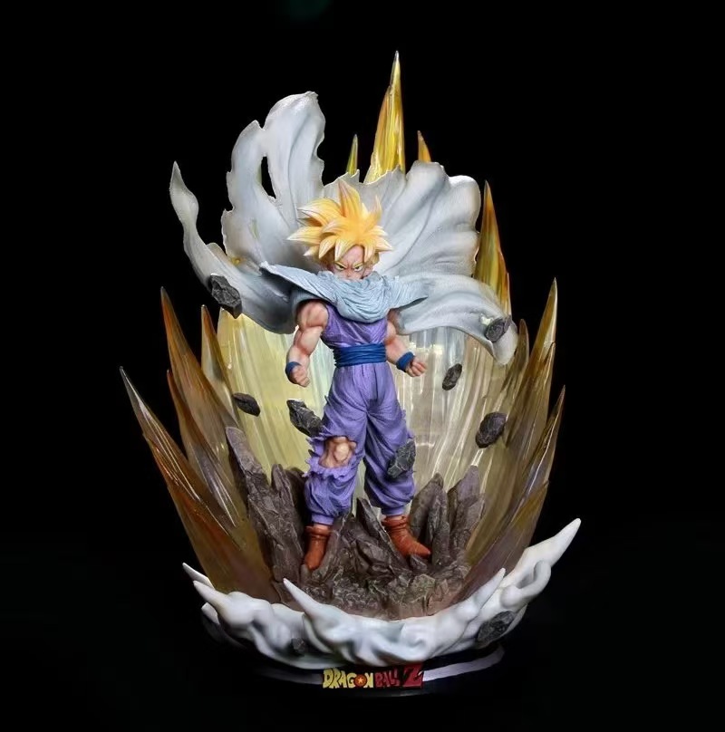 【MK优选】七龙珠悟饭披风款动漫手办模型桌面摆件