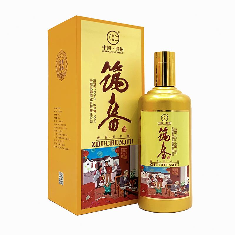 筑春53度筑春经典品味500ml53度