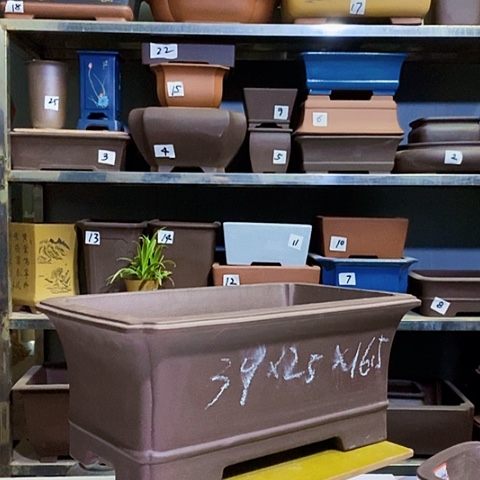 红陶宜兴紫砂花盆