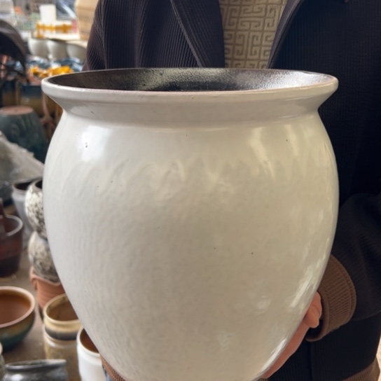 紫砂花盆高28口26————-