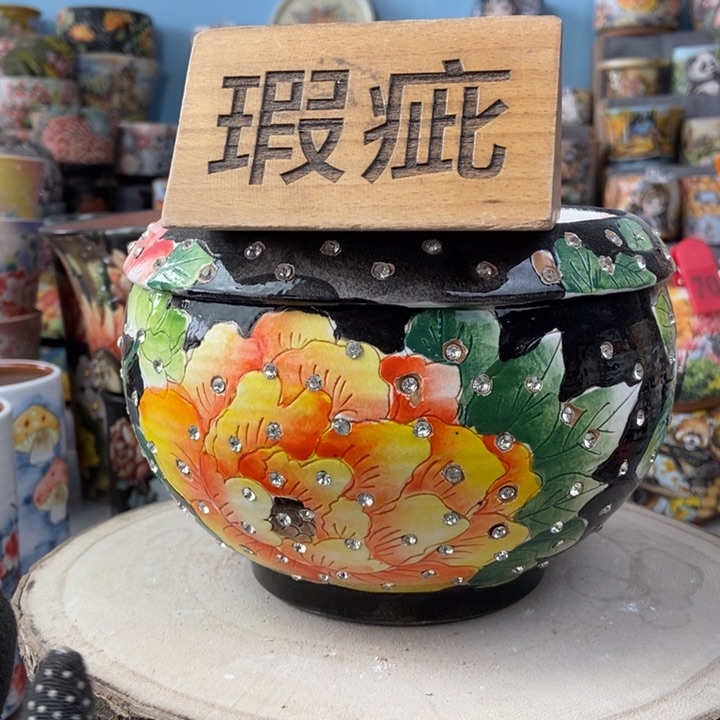 红陶景德镇艺术手绘作品