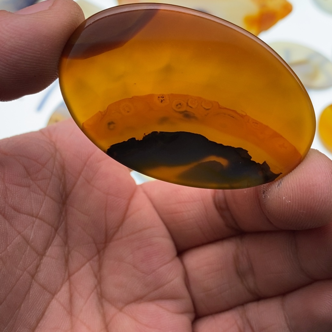 玛瑙/玉髓牌子足银镀金镶嵌