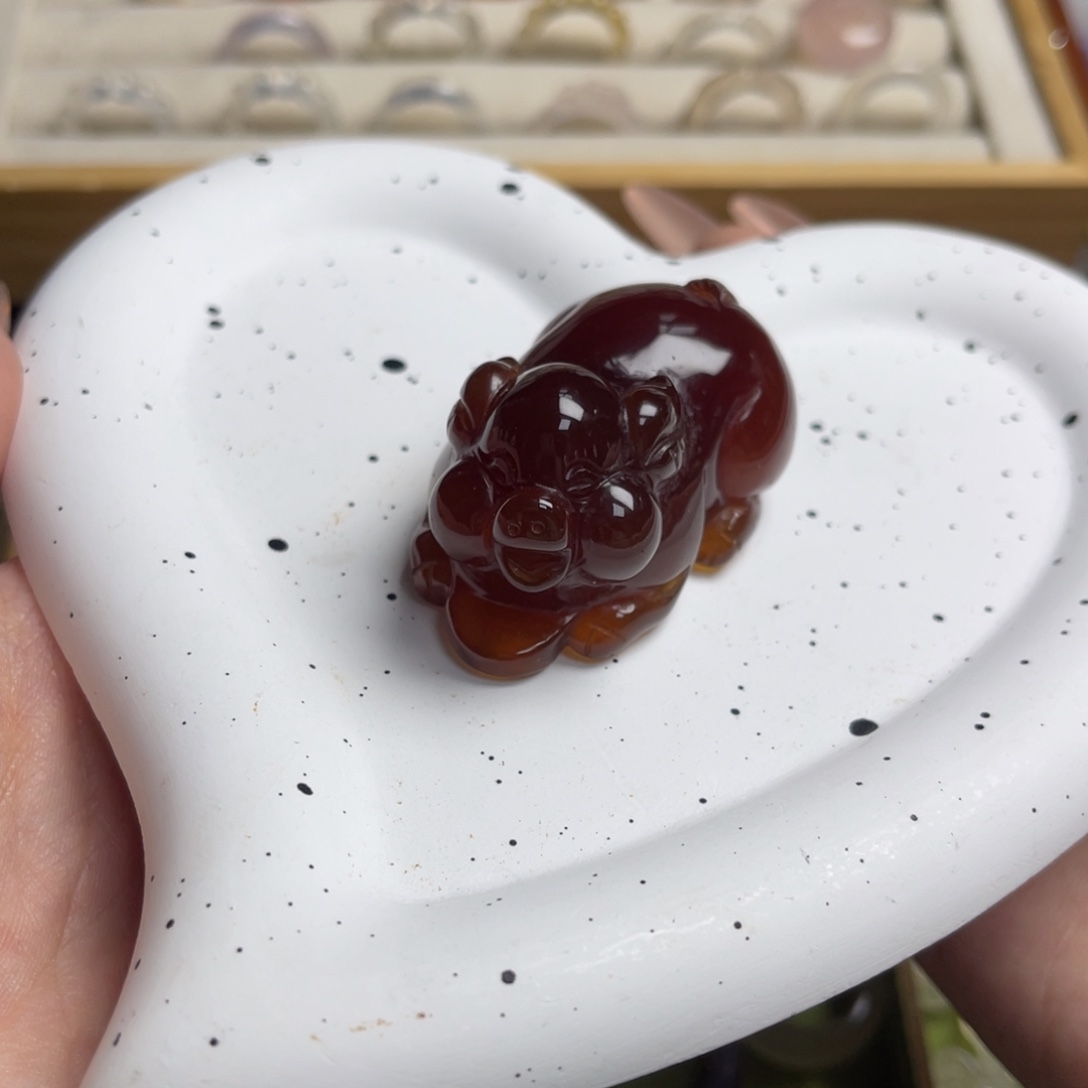 玛瑙/玉髓合金吊坠(不含链)