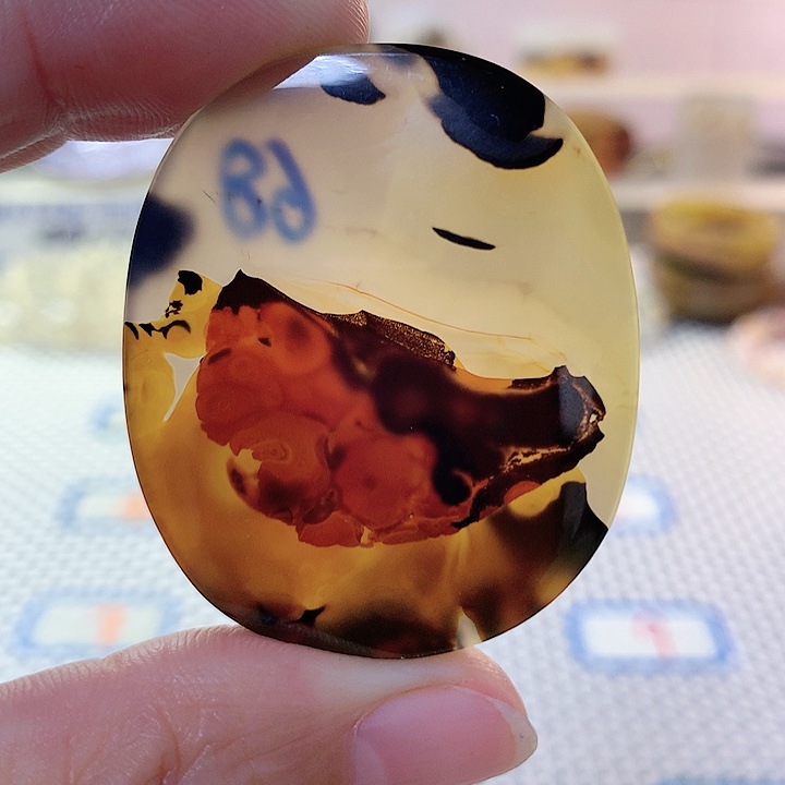 玛瑙/玉髓吊坠未镶嵌