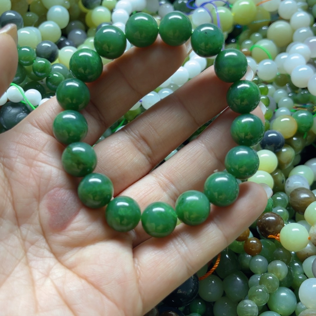 和田玉手链未镶嵌