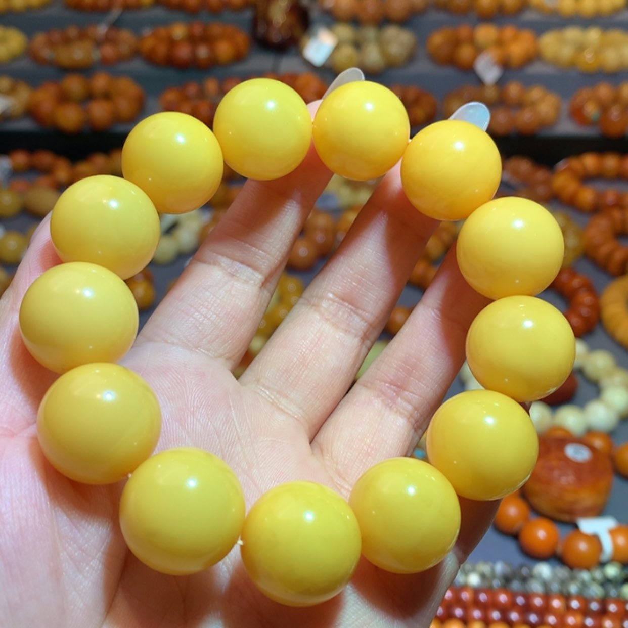 【闪购商品】未镶嵌蜜蜡手串蜜蜡手串