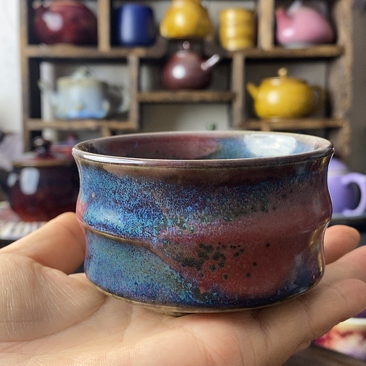 中国神后钧瓷茶具