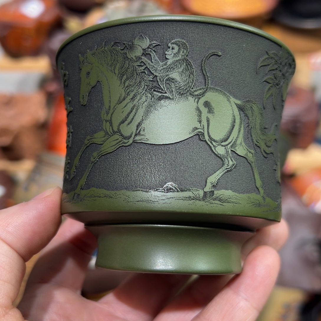 茶杯紫砂宜兴紫砂主人杯